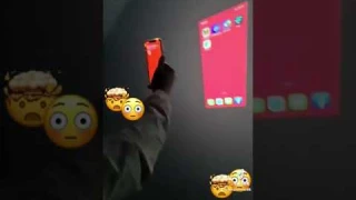 Turn your phone into projector # projecting from phone