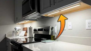 DIY Under Cabinet LED Lighting - Easy and AFFORDABLE