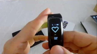 No.1 F4 IP68 Waterproof Smart Bracelet Unboxing