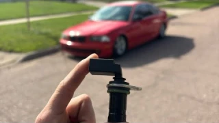 Easiest way too replace crankshaft position sensor on bmw e46