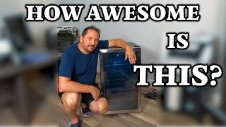 Euhomy Beverage Refrigerator and Cooler - Unbox, Setup, & Review