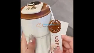 Smart Digital Thermal Bottle Portable Coffee Mug Stainless Steel Water Bottle in Car-Insulated Cup K