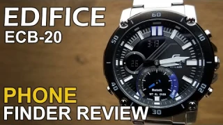 Casio Edifice ECB-20 - Phone Finder Review