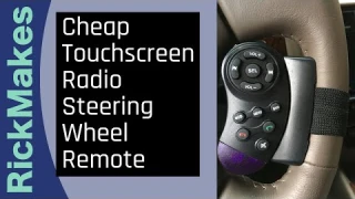 Cheap Touchscreen Radio Steering Wheel Remote