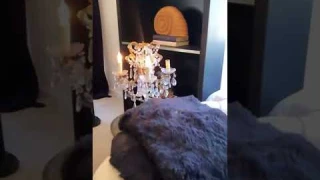 DIY book case - leather and metal