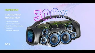 HOPESTAR-A65Bluetooth speaker, new 300W pk, JBLBOOMBOX3/JBLboombox4 2025 The latest technology