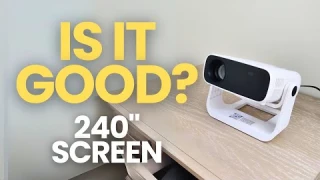 Wielio 2025 Smart Projector Review: WiFi 6, Bluetooth & 4K Support - Worth It?