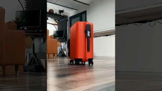 This Carry-On Stands Out - Literally 🟠 #travel