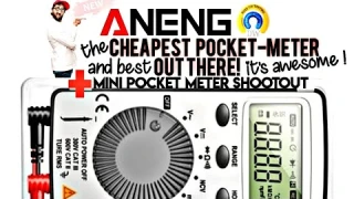 ANENG AN101 (Huge Upgrade) CHEAP-O Multimeter Review - Shootout & Teardown!