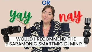 SARAMONIC SMARTMIC DI MINI 4 MONTH REVIEW! Best Cheap Vlogging Microphone for iPhone. Vlog Mic 2022.