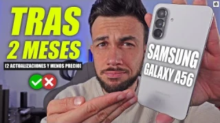 Lo PEOR y MEJOR!🤔Samsung GALAXY A56 REVIEW tras 60 DÍAS