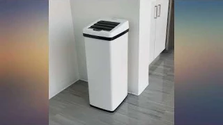 iTouchless 14 Gallon Sliding Lid Touchless Sensor Trash Can with Odor Control review