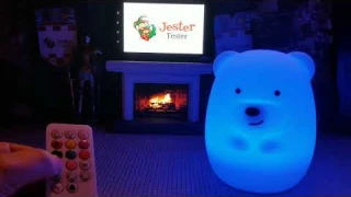 Silicone Baby Night Light by Sentai