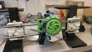 Precision Piezo + FFC Testing rig in action