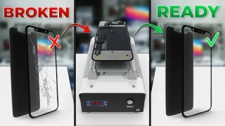 How to SEPARATE the Glass from ANY LCD with a 3 in 1 QianLi Screen Separator