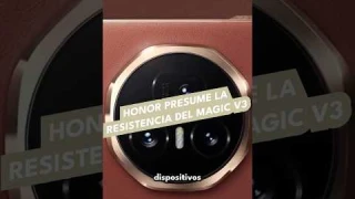 HONOR presume la resistencia del Magic V3