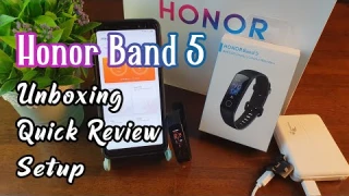 Honor Band 5 in Year 2021 - Unboxing | Quick Review