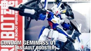 Robot Spirits OZX-GU01A Gundam Geminass 01 [Assault Booster] Review