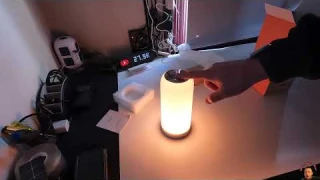 Unboxing: Table Lamp, Nightstand Lamp for Living Bedroom, Touch Control Beside LED Lamp Dimmable