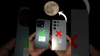 Zoom Ka Asli Baap?! 📸 Oppo Reno 14 vs Samsung S24 Ultra | Moon Test 🌙 #shorts