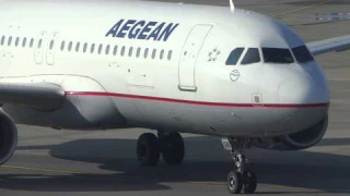 Aegean Airlines A320 at Hamburg Airport SX-DGN