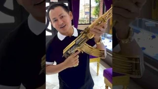 #JohnnyDang Buys 2 Gold Guns! #Gold #Gun #OneStopShop #Viral