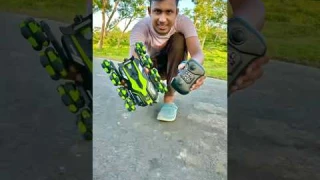 Laser 2.4g Eight Wheel Sprayer RC Stunt Car Unboxing #rccar #remotcontrolcar