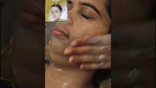 How to do nature's glowing gold facial🥰  #facial #nature #luvletter