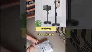 meesho phone stand just Rs.120/-😯 unboxing #shorts #youtubeshorts