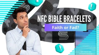 NFC Bible verse bracelets tap for scripture faith gifts for men women perfectFaith or Fad?