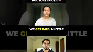 The Insane Salary 💵 Of Resident Doctors in USA 🇺🇸