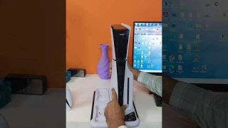 PS5 Slim RGB Vertical stand with Cooling fan #ps5 #gaming #playstation