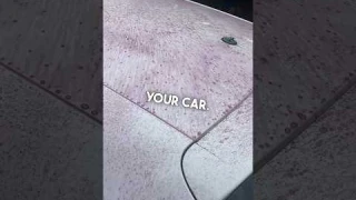 Iron Fallout Remover on your paintwork to decontaminate #cardetailing #detailing #satisfying #clean