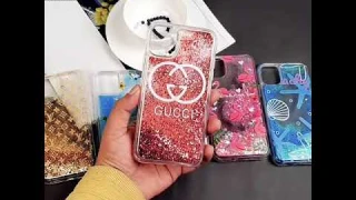 Trendy Moving Liquid Glitter Shine Soft Case ‐ on2188 - (iPhone Cases & Mobile Phone Covers)