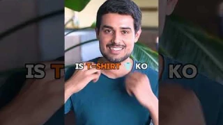 Why Dhruv Rathee Don't Wear Shirts 👔😭😂 #youtube #youtubeshorts #funny #ytshorts