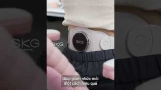 Đau nhức vùng eo, đừng lo có ngay đai massage SKG K3-2