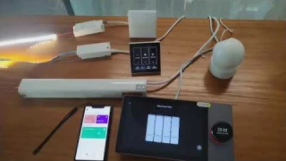 Smart Home Control Panel WiFi+Ethernet + Zigbee Communication