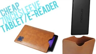 Cheap 7inch Tablet/E-Reader/Kindle Sleeve