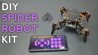 Wifi Spider Robot Making | Acebott | Robotics