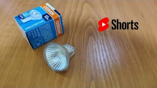 #shorts OSRAM Decostar Standart 35S 12V GU4 Halogen Bulb #lightbulb #lightbulbs #osram