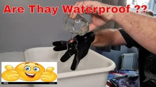 Waterproof Winter Gloves ,Vakki /Aotlet Thermal Gloves.  Test , Review are thay any good ???