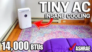 This Tiny Portable AC will Keep Anyone COOL - 14,000 BTU Dreo - Single Hose Trigger Warning!