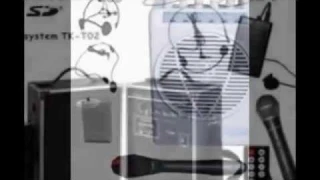 Máy trợ giảng, thiết bị âm thanh di động