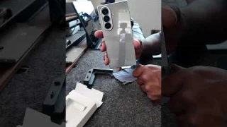 FOR THE MINIMALISTS! Clear Case for Samsung Z Fold 7 + Screen Protector Installation!