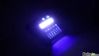 Solar-Powered Night Beam with Bug Zapper