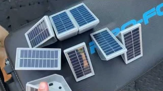 VOLISUN Solar Stair Lights 6 Pack, Warm White & 7 Fixed Colors Review