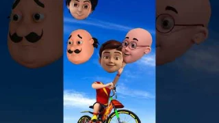 correct the right head for Shiva Cartoon |  #shorts . #shiva #motu Patlu |