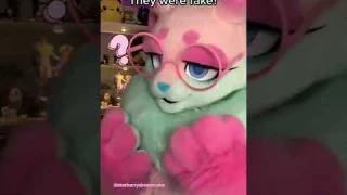✨POV: you think furries believe they’re animals 🤓✨ #furry #fursuiter #furryfandom #kemono