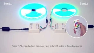 BTF-LIGHTING: SP630E SP530E LED controller +RB3/RC3 Remote matching video