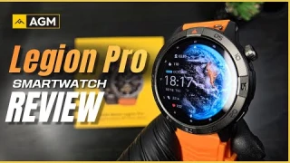 AGM Legion Pro REVIEW: Gps | Offline Map | IP68 Waterproof Smartwatch